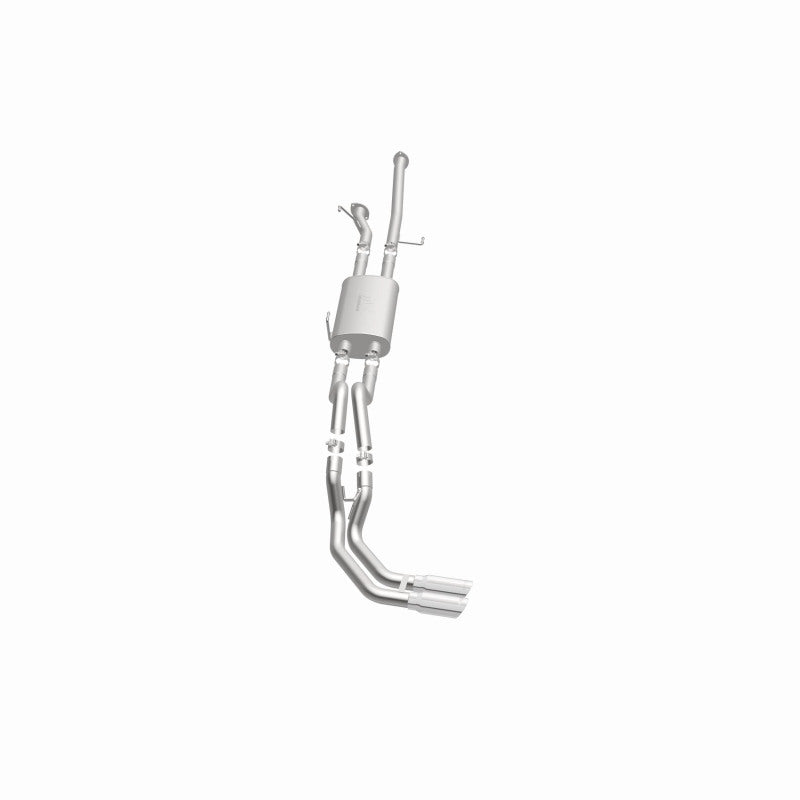 MagnaFlow 14 Toyota Tundra V8 4.6L/5.7L Stainless C/b Exhaust Dual same side pass. rear tire - 15306