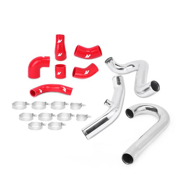 Mishimoto 2015 Subaru WRX Charge Pipe Kit - Wrinkle Black - MMICP-WRX-15WBK