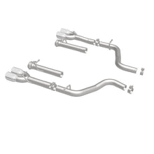 Load image into Gallery viewer, MagnaFlow Axle-Back, SS, 2.5in, Quad Split Rear 3.5in Tip 2015 Dodge Challenger R/T 5.7L - 19210