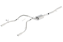 Load image into Gallery viewer, Borla 14 Silv/Sierra 1500 EC Std/CC Short 143.5in WB S-Type Single Split Rear Exit Cat-Back Exhaust - 140571