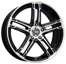 Load image into Gallery viewer, Enkei FD-05 15x7 5X114.3 38mm Offset 72.62 Bore Dia Black Machined Wheel - 434-570-6538BKM