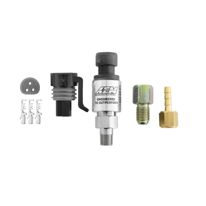 AEM 1 BAR MAP or 15 PSIA Stainless Steel Sensor Kit - 30-2130-15