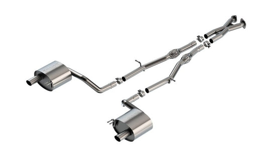 Borla 19-21 Genesis G70 3.3L V6 Twin Turbo S-type Cat-Back Exhaust - 141018