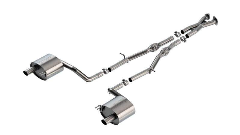 Borla 19-21 Genesis G70 3.3L V6 Twin Turbo S-type Cat-Back Exhaust - 141018
