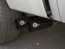 Load image into Gallery viewer, aFe Rebel Series CB 3in Middle Side Exit SS Exht w/ Black Tips 09-16 Chevy Silverado/GMC Sierra 1500 - 49-44062-B