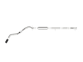 aFe Apollo GT Series 4in 409SS Cat-Back 20-21 GM 2500/3500HD V8-6.6L L8T - Black Tip - 49-44123-B