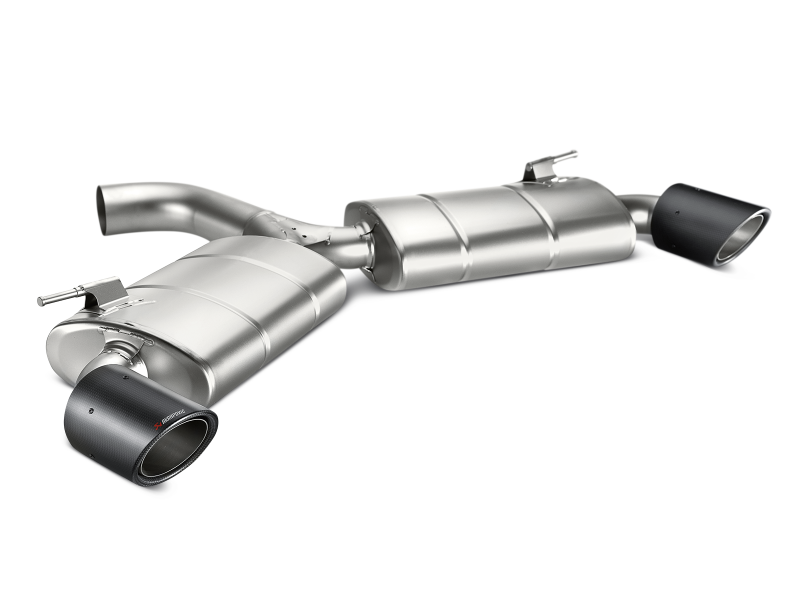 Akrapovic 13-17 Volkswagen Golf GTI (VII) Slip-On Line (Titanium) w/ Carbon Tips - MTP-VW/T/1H