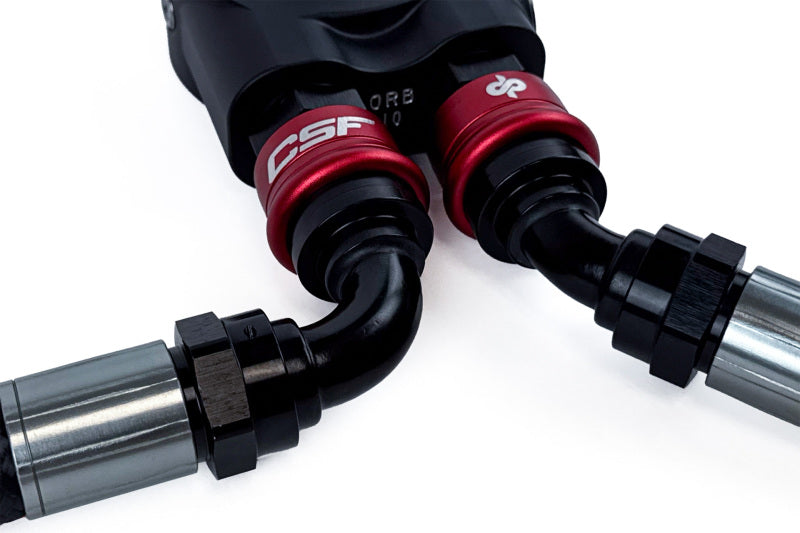 CSF 2023+ Honda Civic Type R FL5 High-Performance Dual Engine Oil Cooler Kit - 8343