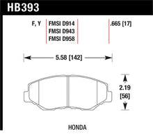 Load image into Gallery viewer, Hawk LTS Street Brake Pads - HB393Y.665