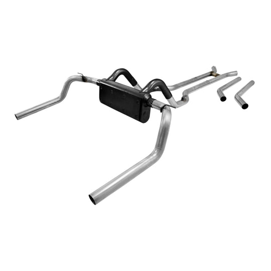 Flowmaster 67-74 Camaro/Nova 2.5in. American Thunder SS Crossmember-Back Exhaust System - 817104