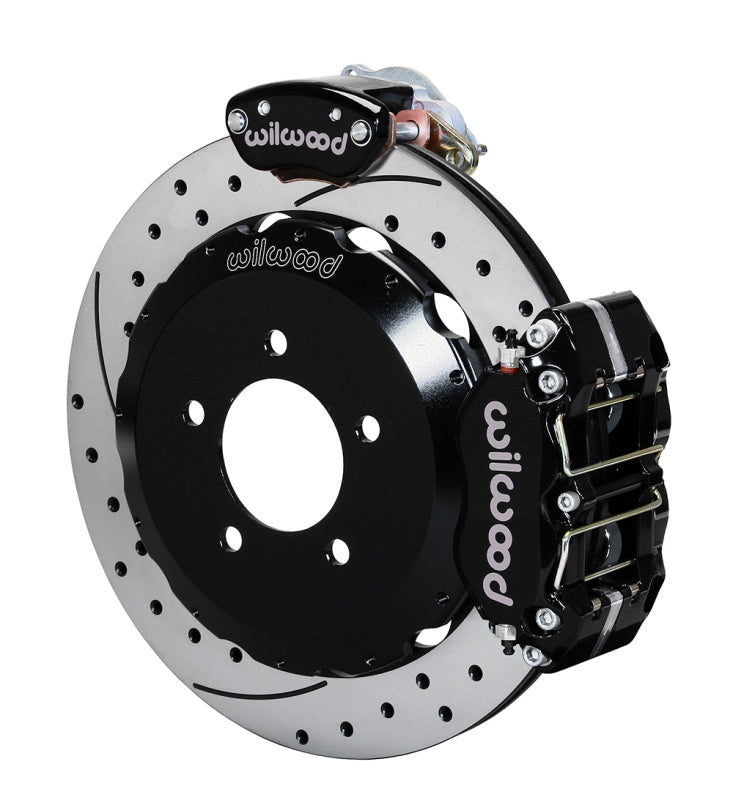 Wilwood kit rear FFR NDPR/MC4 IRS 2015 mustang 12.88 rotor SRP W/LINES - 140-15138-D