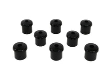 Load image into Gallery viewer, Whiteline 10/65-73 Ford Mustang Rear Spring Eye Rear and Shackle Bushings (35mm OD/12.6mm ID) - W72364