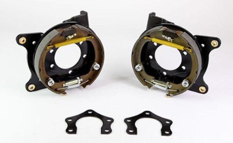 Wilwood Brackets (2) - Disc/Drum Mpr/Dana-Grn w/Ring 2.36in Off 1 pc vented - 249-7116/17