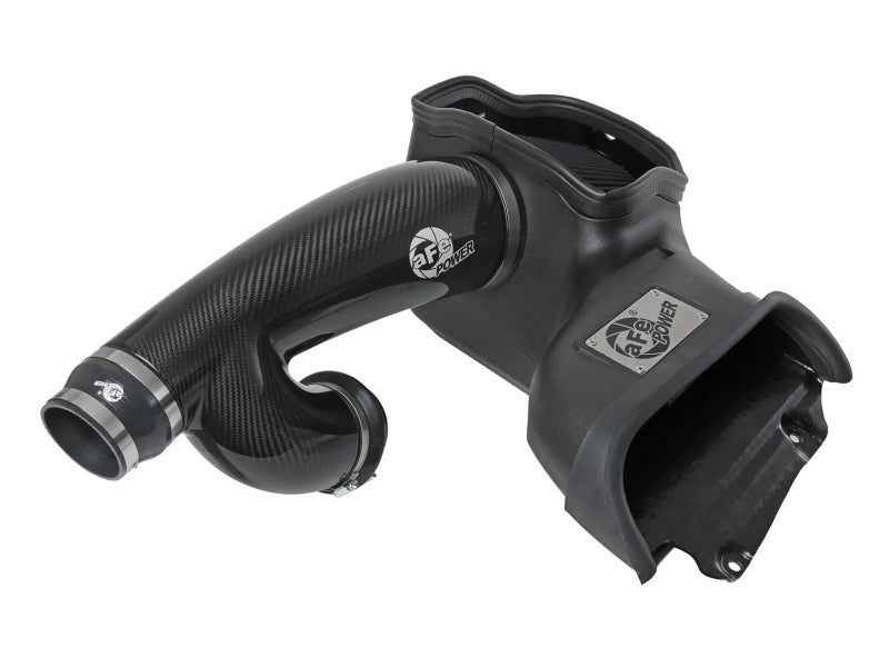 aFe 21-24 Ford F150 Raptor Track Series Carbon Fiber Cold Air Intake System w/ Black Pro 5R Filter - 57-10031K