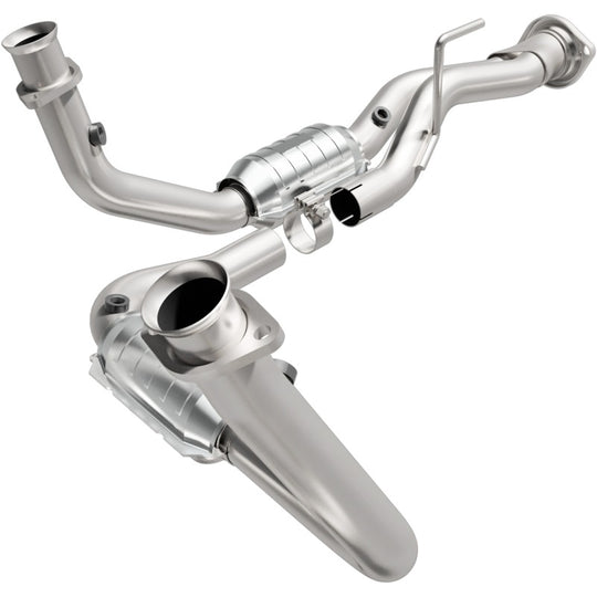MagnaFlow Direct Fit Catalytic Converter 05-06 Jeep Grand Cherokee 3.7L Y-Pipe Assembly - 49687