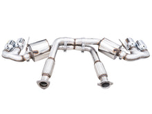 Load image into Gallery viewer, AWE Tuning 2020 Chevrolet Corvette (C8) Touring Edition Exhaust - Quad Chrome Silver Tips - 3015-42151