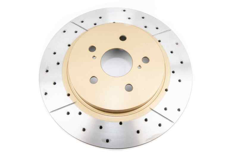DBA 04-06 Lexus RX330 Front Drilled & Slotted Street Series Rotor - DBA2702X