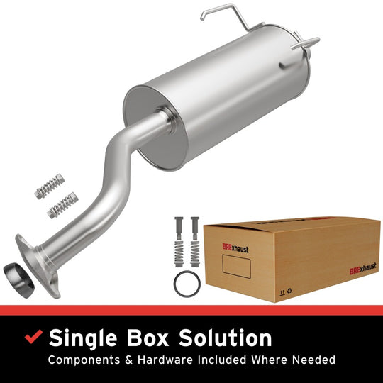 BRE Exhaust 02-04 CR-V 2.4L Muffler Kit - 108-0091
