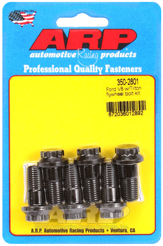ARP Ford V8 w/ Tilton Flywheel Bolt Kit - 350-2801