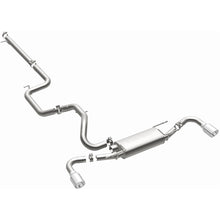 Load image into Gallery viewer, MagnaFlow 10-12 Mazda 3 L4 2.5L Hatchback Split Rear Exit Stainless Cat Back Performance Exhaust - 15146
