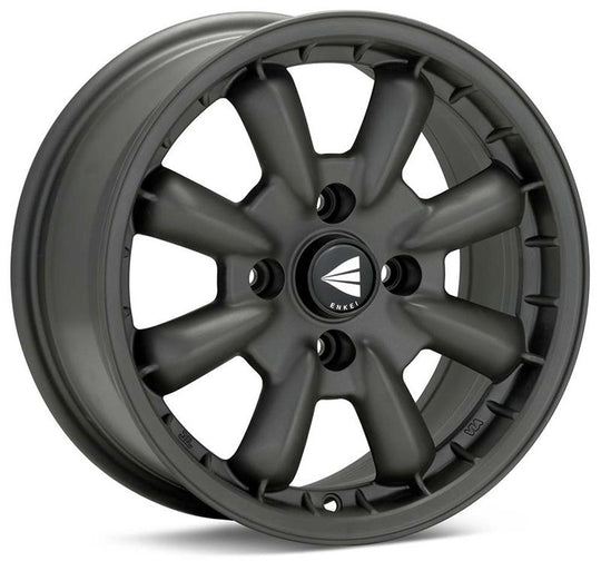 Enkei Compe 16x7 0mm Offset 4x114.3 Bolt Pattern 72.6mm Bore Dia Matte Gunmetal Wheel - 477-670-4800GM