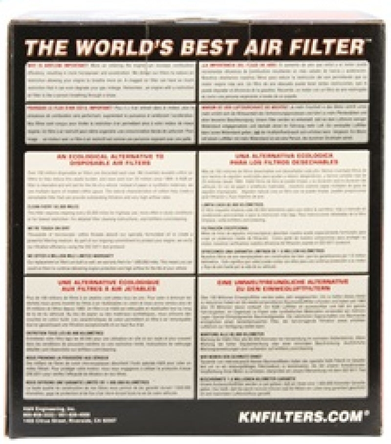 K&N Replacement Air Filter SAAB 9-5; 1998-2000 - E-2455