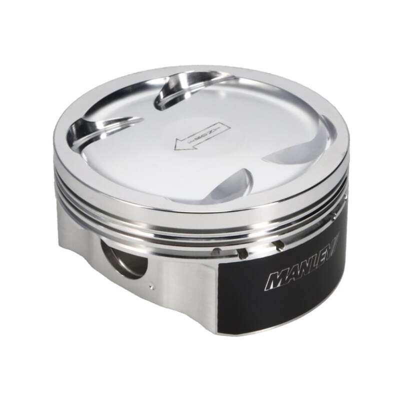 Manley 04+ Subaru WRX STi (EJ257) 83mm Stroker 99.5mm STD Bore 9.8:1 Dish Piston Set with Rings - 622100C-4