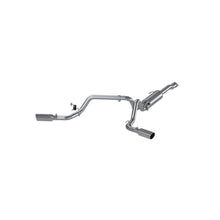 Load image into Gallery viewer, MBRP 2016 Toyota Tacoma 3.5L EC/CC Cat Back Dual Split Exit Alum Exhaust - S5340AL