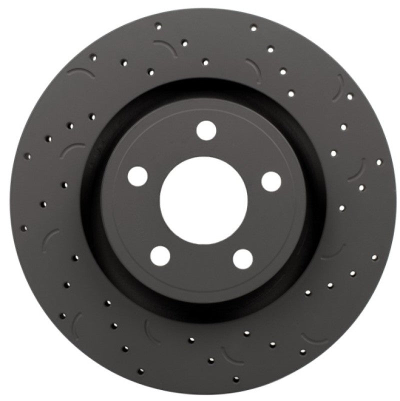 Hawk Talon 18-20 Jeep Wrangler / 2020 Gladiator Drilled And Slotted Front Brake Rotor Set - HTC5397