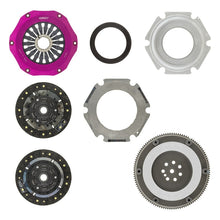 Load image into Gallery viewer, Exedy 96-06 Mitsubishi Evo 4-9 4G63T 2.0L Twin-Organic Stage 5 Clutch Kit (RACING USE ONLY) - MM022SDF