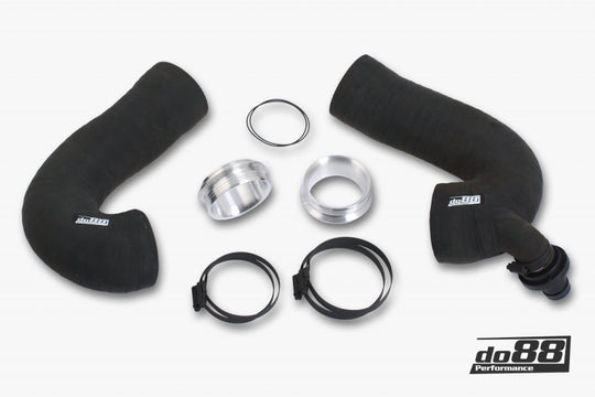do88 19-25 Porsche 911 Carrera (992.1/992.2) Turbo Inlet Hoses for OEM/do88 66mm Airbox - DO88-KIT212ST-OE-66