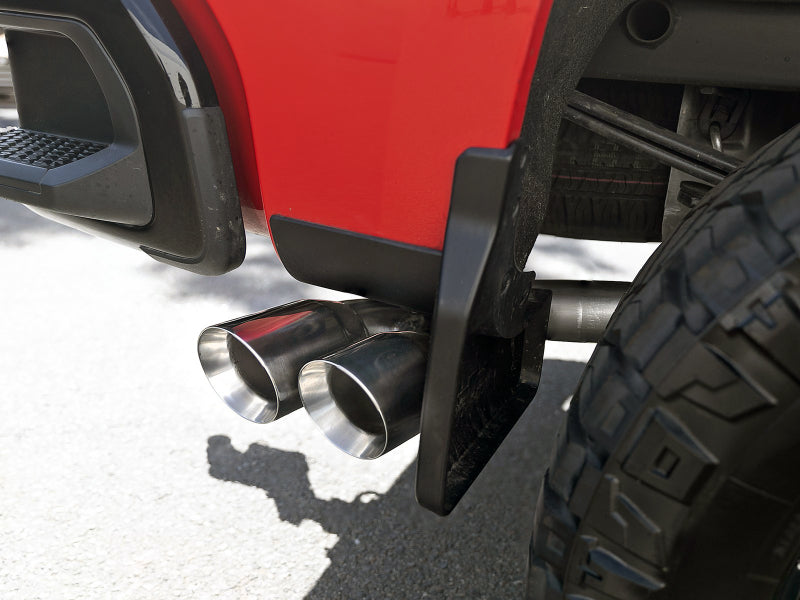 aFe Vulcan Series 3in 304SS Exhaust Cat-Back w/ Pol Tips 2019 GM Silverado / Sierra 1500 L4-2.7L (t) - 49-34109-P