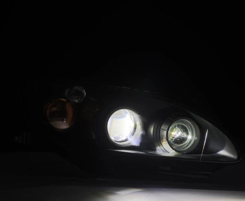 AlphaRex 99-09 Honda S2000 LUXX-Series Projector LED Headlights - Black - 880271