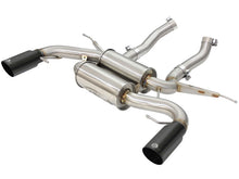Load image into Gallery viewer, aFe MACHForce XP 2.5in Axle Back Stainless Exhaust w/ Black Tips 07-13 BMW 335i 3.0L L6 (E90/92) N55 - 49-36327-B