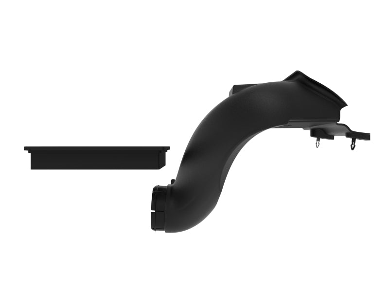 aFe 21-24 Ford F-150 V6/V8 Dynamic Air Scoop w/ Pro DRY S Filter (D.A.S. PLUS) - 55-11001D
