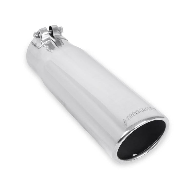 Flowmaster 3.5in.X 12in.X 3in.SS Tip Straight Roll - 15363