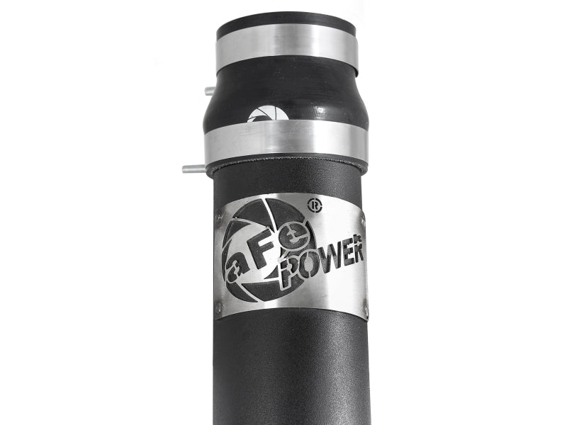 aFe Bladerunner Intercoolers I/C Tube 3.5in (Cold Side) Dodge Trucks 94-02 5.9L (Blk) - 46-20067-B