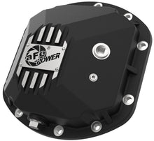 Load image into Gallery viewer, aFe Street Series Dana 30Front Differential Cover Black w/ Machined Fins 97-18 Jeep Wrangler - 46-71130B