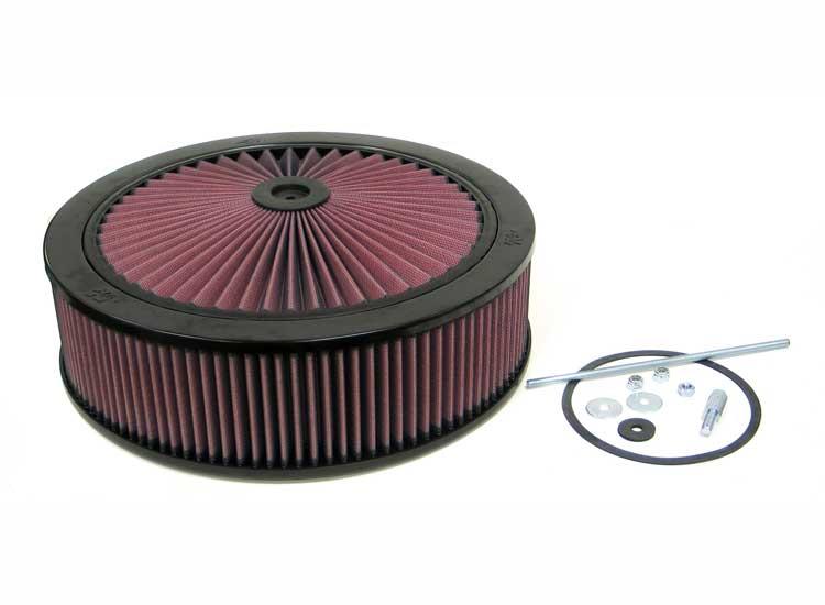 K&N X-Stream Flow Control 4Bl Holley No Choke 14X4 - 66-3200