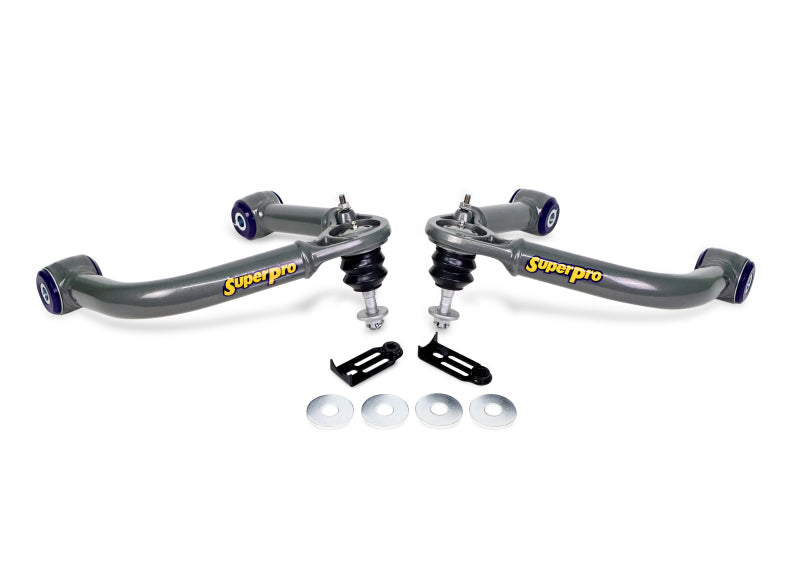 SuperPro 2022-2026 Toyota Tundra Fixed Offset Upper Control Arm Set - TRC6740E