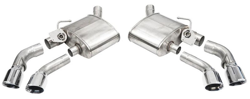 Corsa 16-24 Chevrolet Camaro SS/ZL1 6.2L V8 Polished Xtreme Axle-Back Exhaust (w/ Factory NPP Valve) - 14789