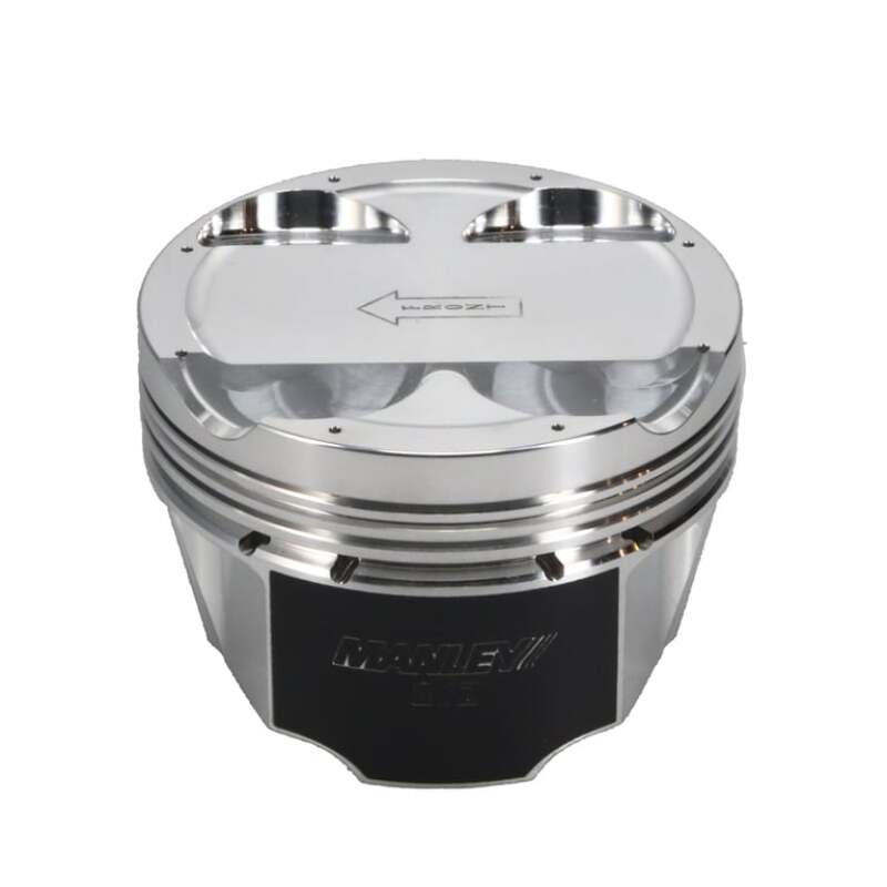 Manley Toyota 2JZGTE 86.5mm Bore +.5mm Oversize -1cc Dome 10:1 CR Piston w/ Rings - Single - 609305CE-1