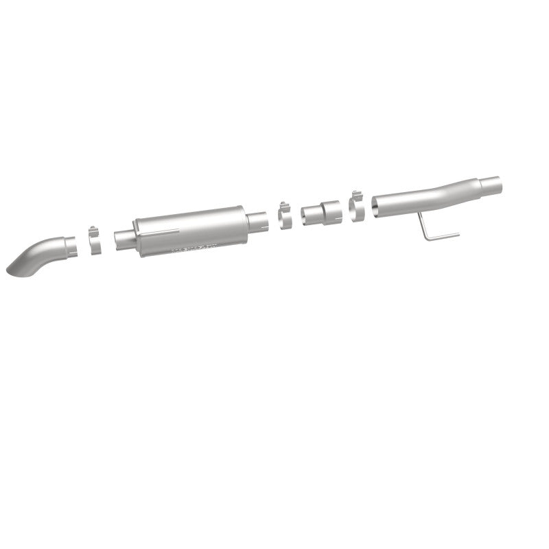 MagnaFlow Cat-Back, SS, 2.5/3in, Turn Down In Front Rear Tire 2015 Ford F150 5.0L V8 Ext Cab - 19083