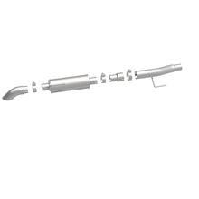 Load image into Gallery viewer, MagnaFlow Cat-Back, SS, 2.5/3in, Turn Down In Front Rear Tire 2015 Ford F150 5.0L V8 Ext Cab - 19083