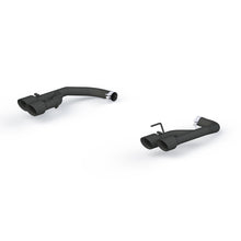 Load image into Gallery viewer, MBRP 18-20 Ford Mustang GT 2.5in Black Coated Non Active Dual Axle Back Exhaust - 4in Dual Wall Tips - S7211BLK