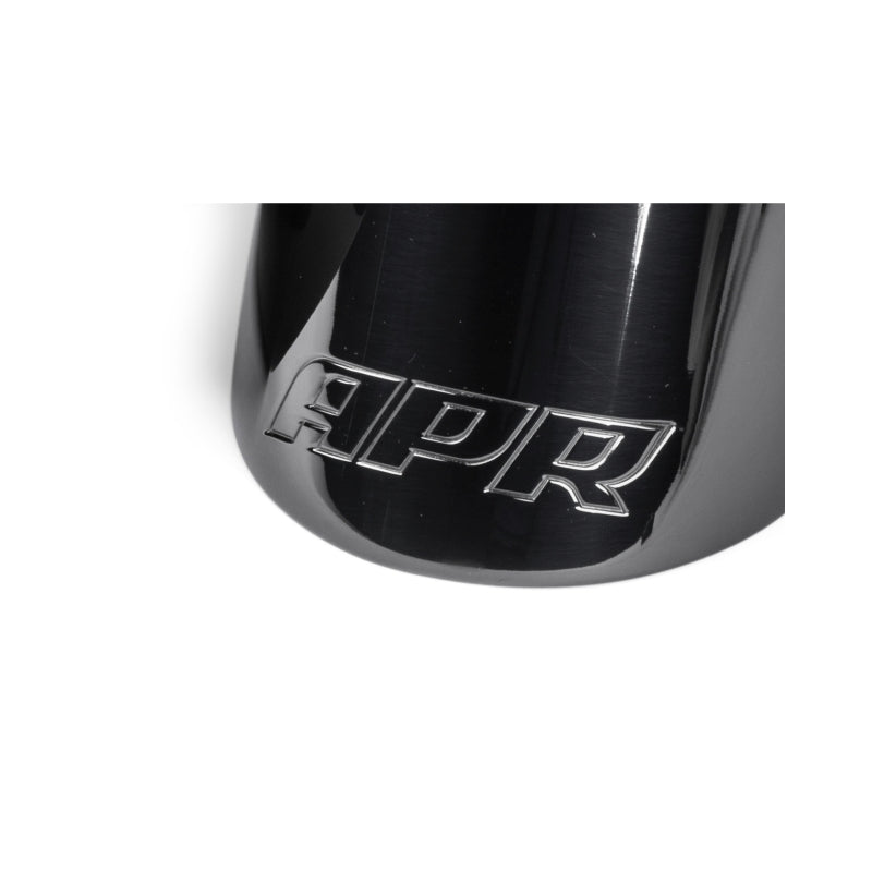 APR Double-Walled 3.5in Slash-Cut Tips - Diamond Black - Set of 2 - TPK0008
