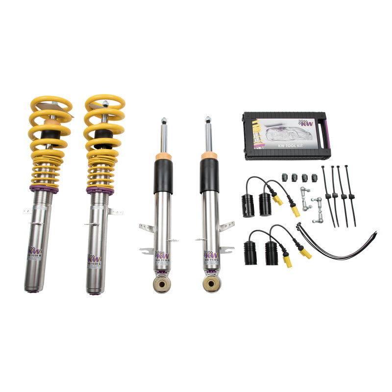KW Coilover Kit V3 BMW X5 (F15) w/ Rear Air w/ EDC Bundle - 352200AM
