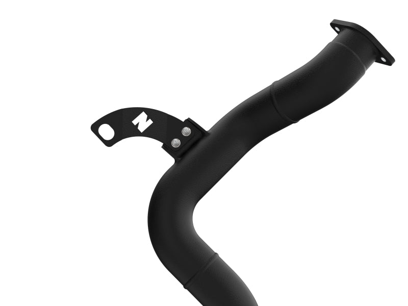 aFe 19-22 Hyundai Veloster N BladeRunner 2-1/4in to 2-1/2in Aluminum Hot Charge Pipe - Black - 46-20768-B