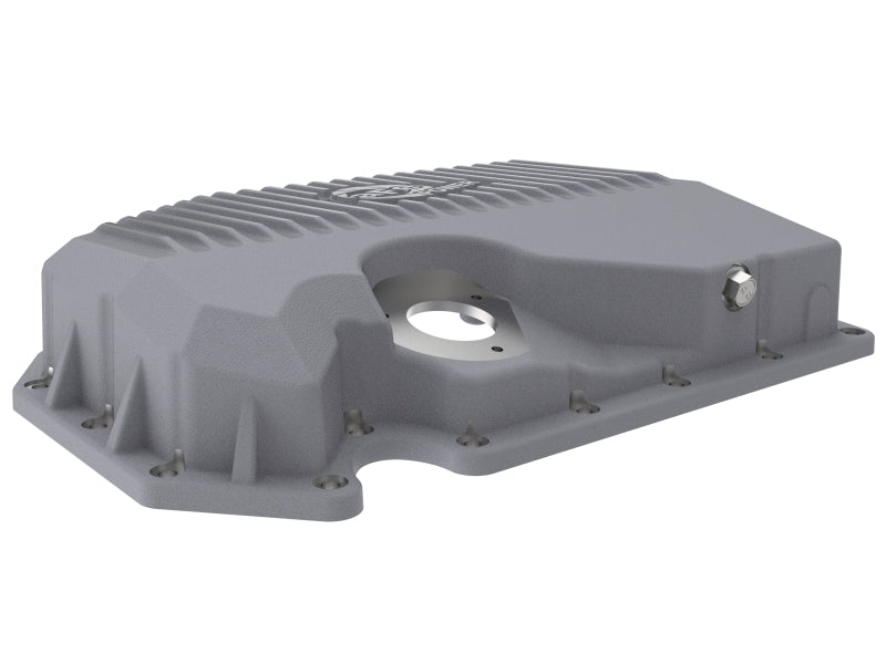 aFe 05-19 VW 1.8L/2.0L w/ Oil Sensor Engine Oil Pan Raw POWER Street Series w/ Machined Fins - 46-71210A