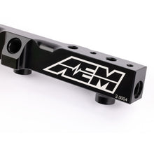 Load image into Gallery viewer, AEM 90-93 Accord DX/LX/SE/EX &amp; 92-01 Prelude S/Si/Si VTEC Black Fuel Rail - 25-104BK